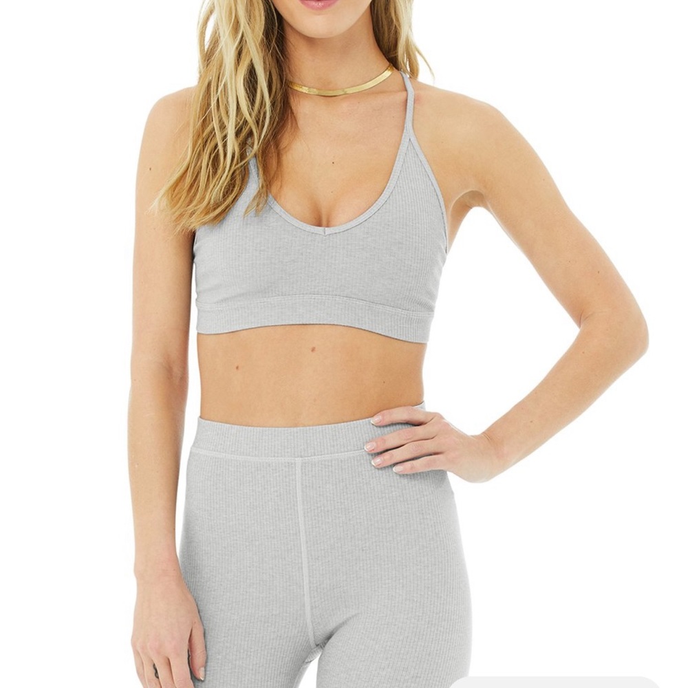 ALO Yoga Blissful Ribbed Set - Small - Picture 4 of 7